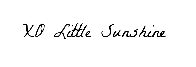 XO Little Sunshine